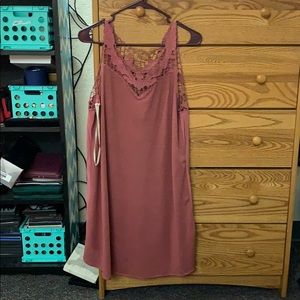 Mauve dress